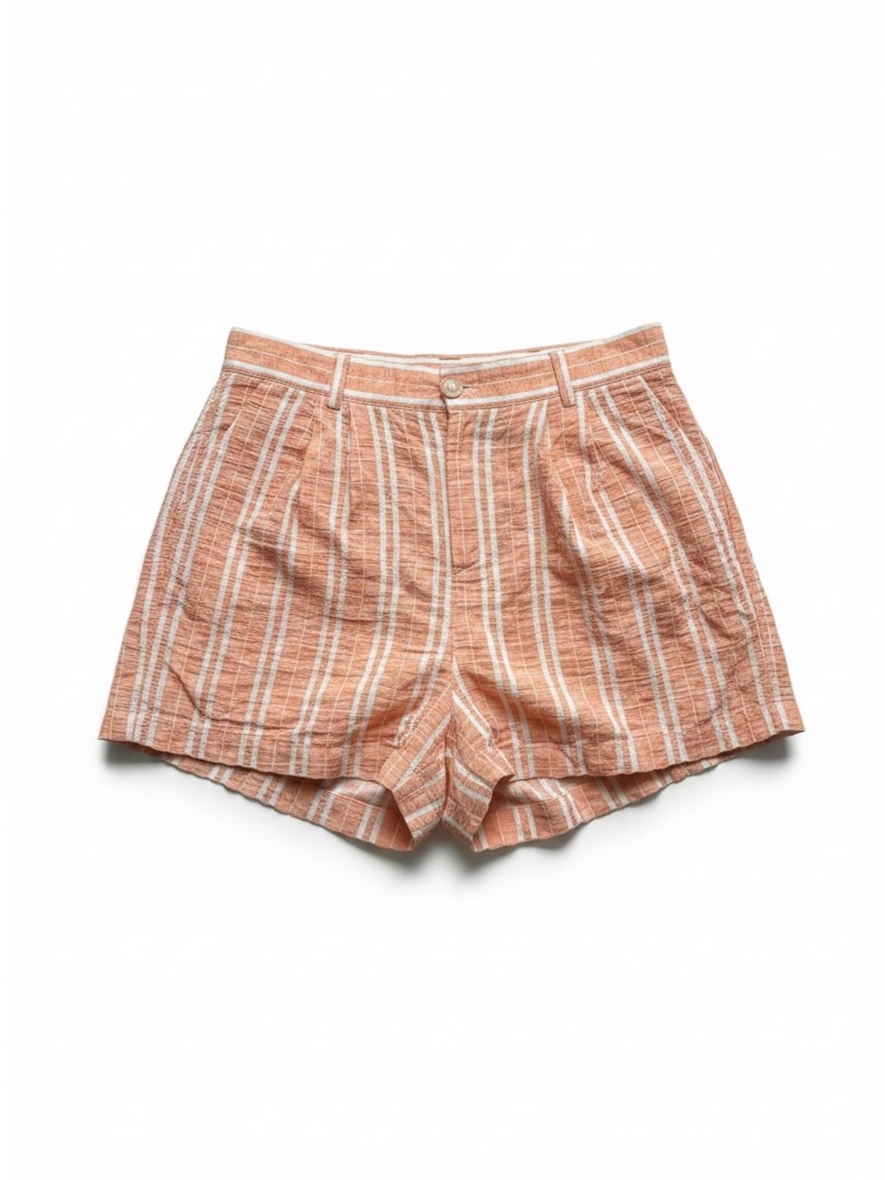 Mable x Petal + Pup Polly Striped Linen Blend Shorts Size Large NWT‎